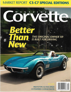 CORVETTE MAGAZINE 2021 APR - '68 SHARK STORY, '63 Z07 PROTO, C4 LS RACER